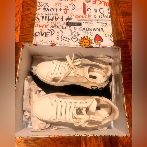 Dolce & Gabbana Portofino mesh sneakers - Picture 3 of 9